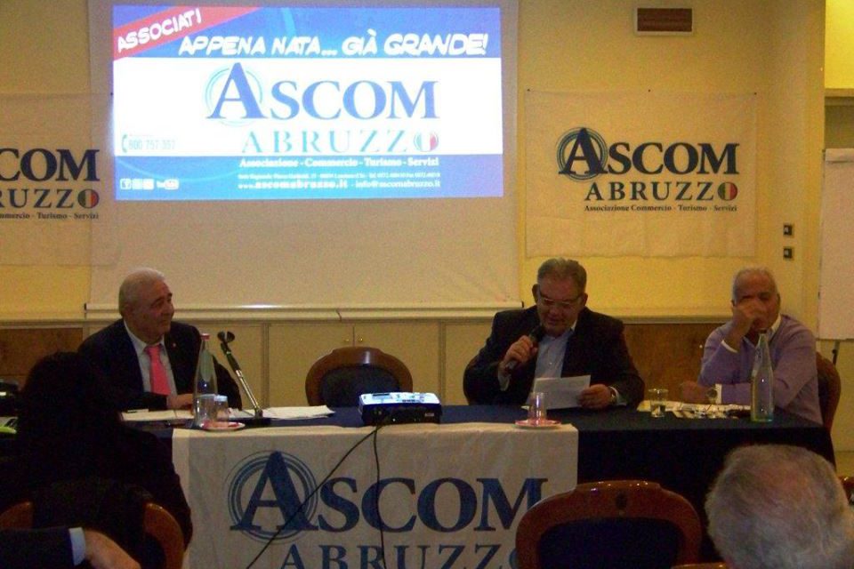 Assemblea dei dirigenti dell’Ascom Abruzzo della provincia di Chieti presso Hotel Villa Medici!