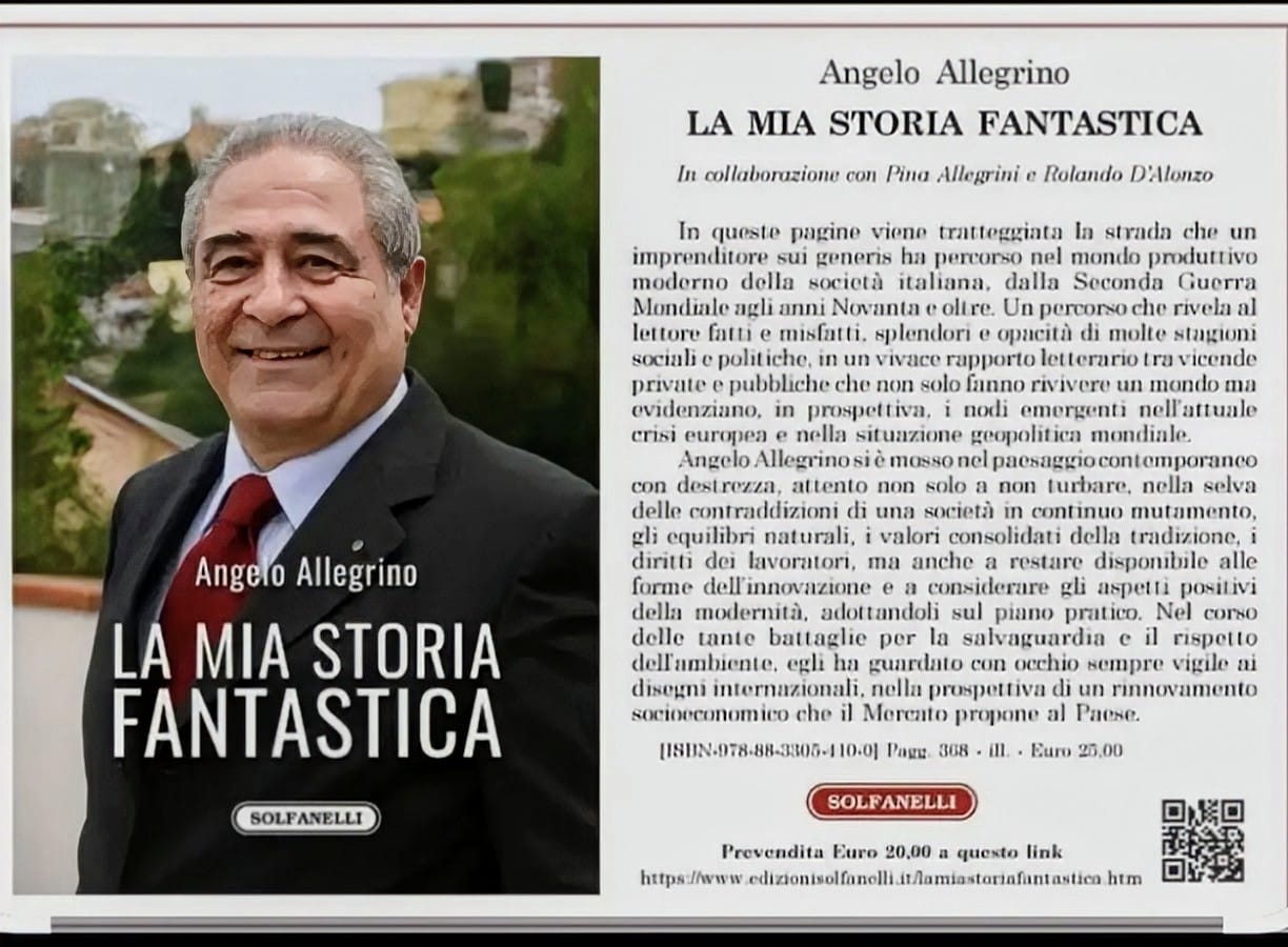 Libro "La Mia Storia Fantastica" del Dott. Angelo Allegrino